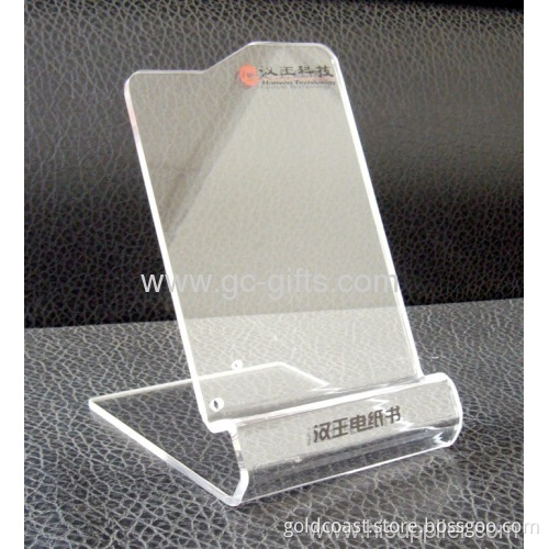 Bent Acrylic Mobile Display Stands